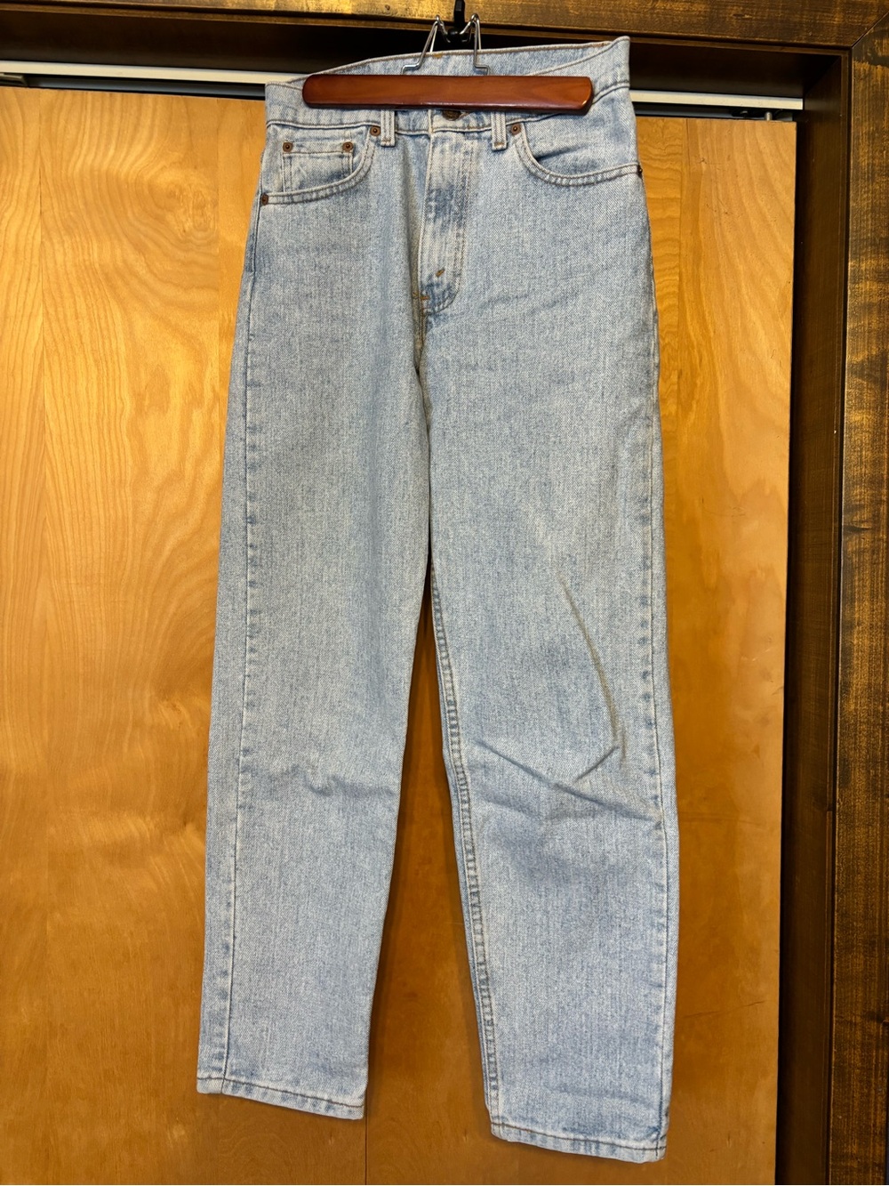 Levi's Light Blue Slim Straight Womens Jeans